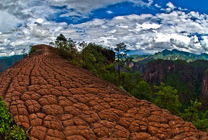 thousand turtle mountain in laojunshan national park liming lijiang