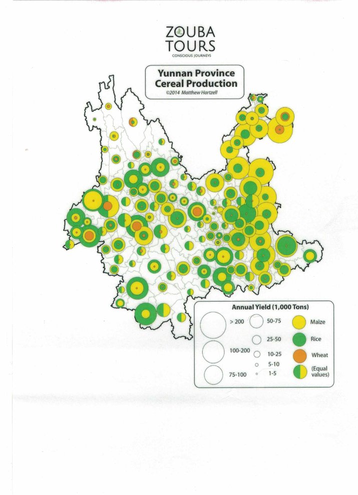 Yunnan Province Cereal Production